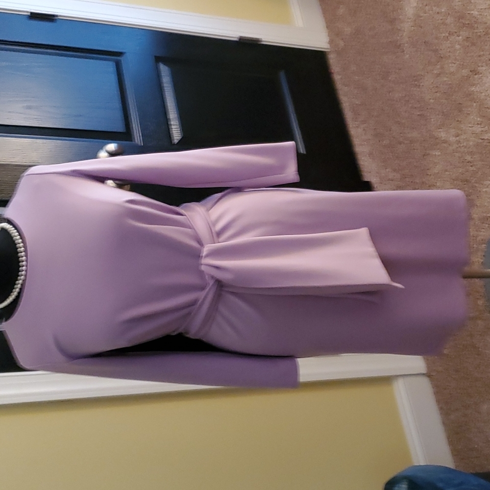Eloquii Lavendar Sheath dress